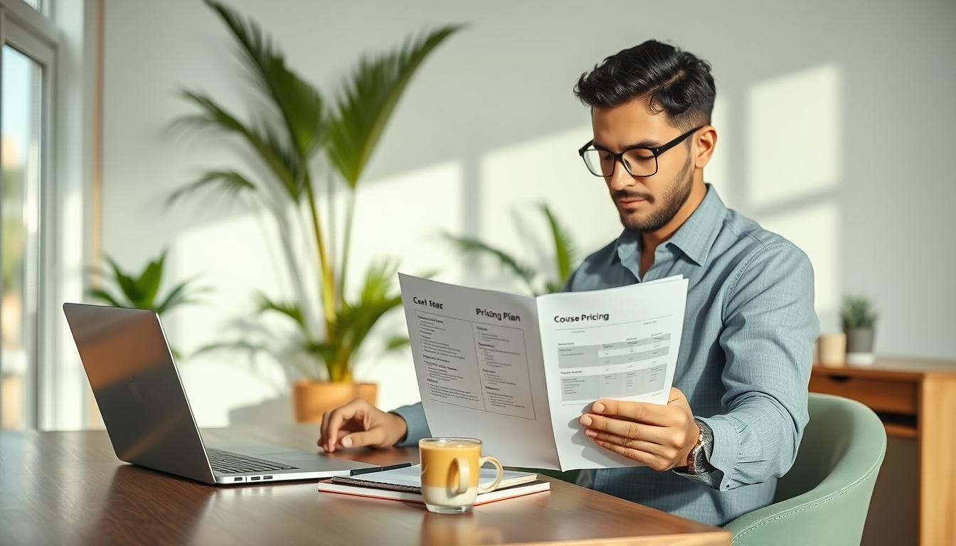 Pricing hero visual